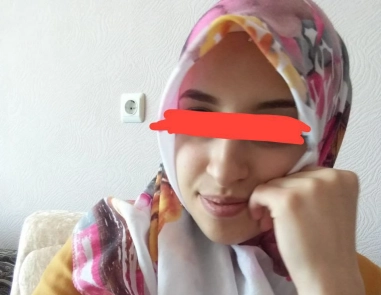 Güzel Evli Türbanlı Hatun
