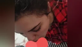 Amatör Manitasına Sakso Çektiriyor