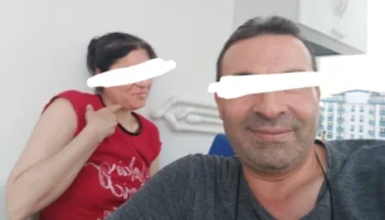Evli Olgun Türbanlı Çift